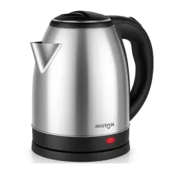 Milton Rapid Electric Kettle 1.8L | 1500 Watts | Stainless Steel Hot Water portable Electric Kettle for Home, Office | 