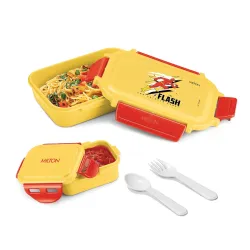 MILTON Sherry Tiffin Lunch Box (520 ml, Yellow)