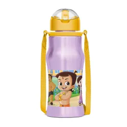 MILTON Sipmate 450 Stainless Steel Sipper Water Bottle 415 ml, Single Walled