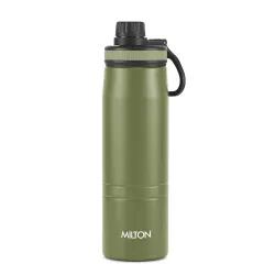 Milton Sparkle 600 Thermosteel Water Bottle with Easy Sip Cap and Handle, 620 ml