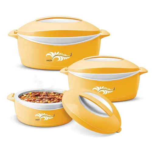 Image of MILTON Stainless steel casserole set, insulated
