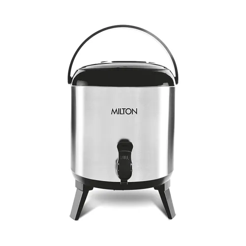 Image of Milton Stellar 5 Thermosteel Water Jug, 4.6 litres, Silver | PU Insulated | Hot & Cold | Sturdy Base | Hygienic | Odour 