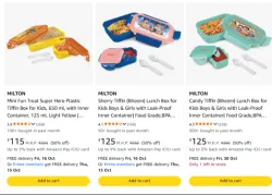 Milton tiffin box upto 50% Discount