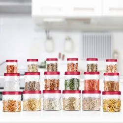 Milton Vitro Pet Jar Set – 18 Pcs