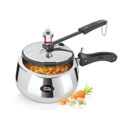 Image of Milton Pro Cook Triply Stainless Steel Pressure Cooker - 2 Litre