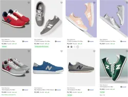 Min. 50% off on New Balance sneaker