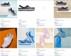 Min.60% off on Crocs Men’s Sandals & Floaters 