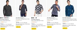 Min. 80% off on The Indian Garage Co mens clothing