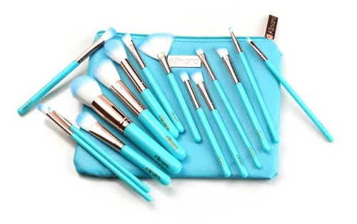 Image of MINARA Makeup Brush Applicator Set of 15