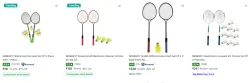 Minesfit Badminton Kits Starting @ ₹158