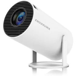 Mini 4K-Compatible Portable Projector (WiFi6, BT 5.0, Android 11)