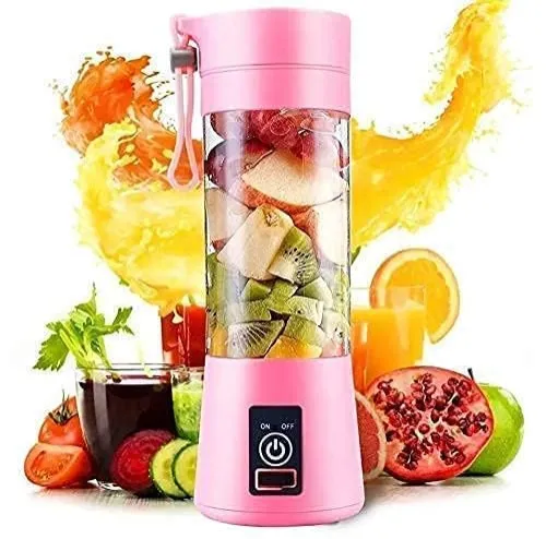 Image of Mini 6-Blade Juicer Blender with Built-In Jar 