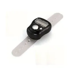 Mini Hand Tally Counter Finger Ring Digital Electronic Head Count,Japa Counter Counting Machine For Mantra Jap And Cricket Umpire And Various Counting Purpose Small (Color May Vary)