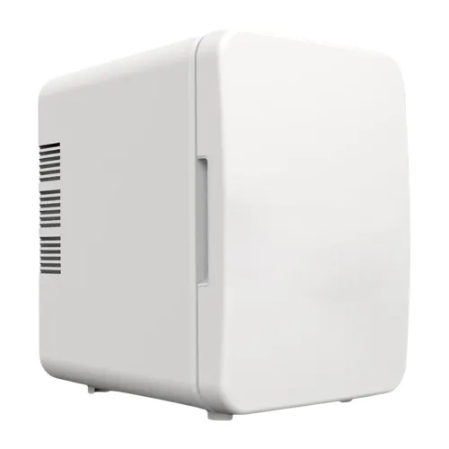 Image of Mini Fridge Single Door Multiuse Beverage Refrigerator for Desk Vehicle Dorm