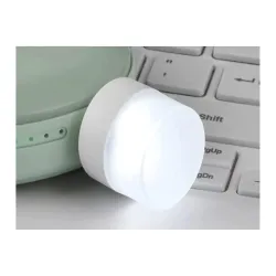 Mini LED Night Lamp, USB Powered Compact Light for Laptop, Power Bank, Decorative Ambient Lighting