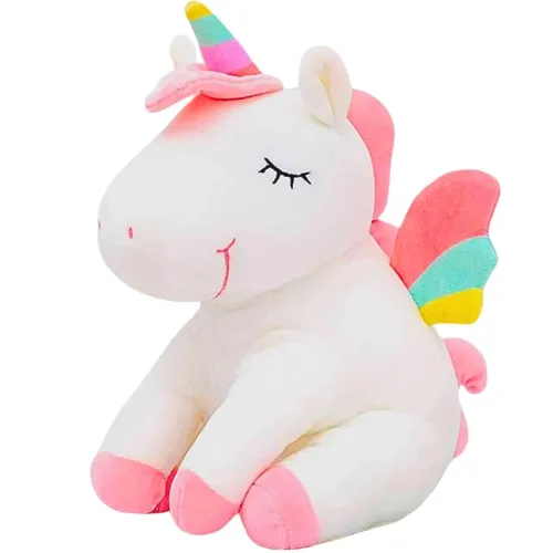 Image of Mini Steps Standing Unicorn Plush Toy for Kids 
