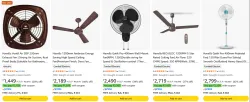 Click to enlarge Minimum ₹250 coupon on Havells Electronics