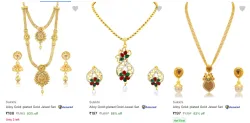 Minimum 80% Discount on Sukkhi Jewellery Sets