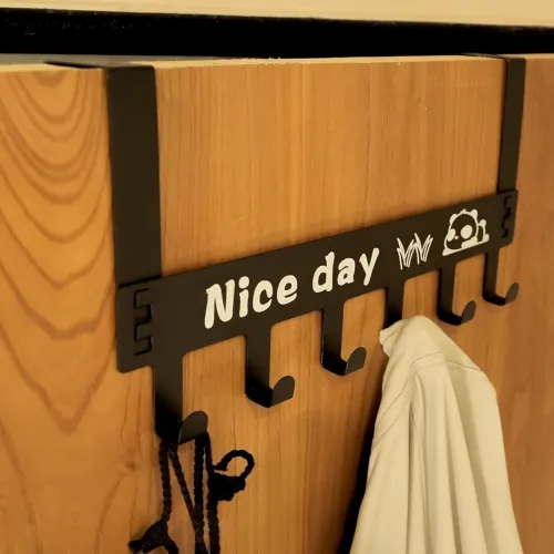 Image of MiniPy Heavy Duty CarbonMetal Over Door Hanger