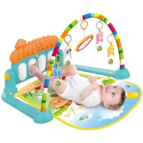 Image of MiniSteps Kick and Play Musical Keyboard Baby Gym Mat