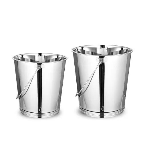 Image of Mintage Stainless Steel Bucket Set of 2