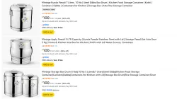 Mintage Storage Containers starting at ₹100