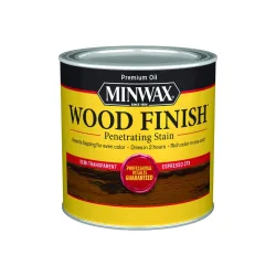 Minwax 227634444 Wood Finish Penetrating Interior Wood Stain, 1/2 Pint, Espresso