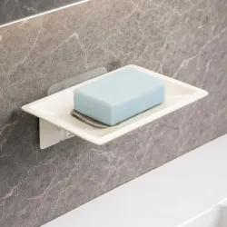 MIORAH Self Adhesive Soap Holder for Bathroom Wall 