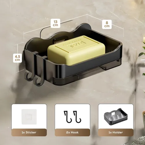 Image of MIORAH Soap Holder for Bathroom