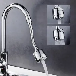 MIORAH Kitchen Tap Extender – 360° Rotating Faucet Extension