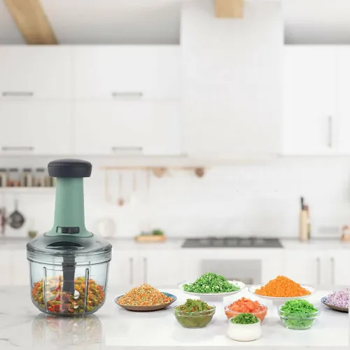 Image of Mirabutik Handheld Vegetable Fruit Chopper