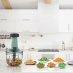 Mirabutik Handheld Vegetable Fruit Chopper