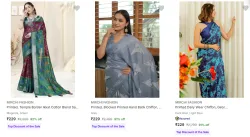 Mirchi Fashion Womens Sarees upto 92% Discount