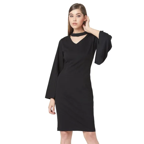 Image of Miss Chase Women Knee-Long Dress