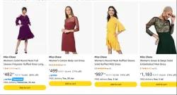 Miss Chase Womens Dresses upto 84% discount 