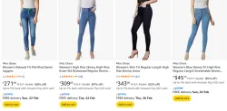 Miss chase womens jeans upto 88% discount