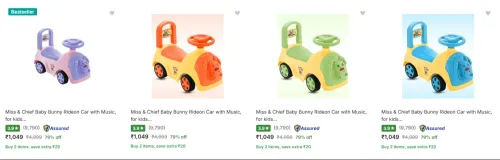 Image of Miss Chief Electric Rideons upto 79% DIscount