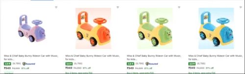 Image of Miss Chief Electric Rideons upto 81% Discount
