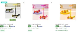 Miss Chief Kids Scooters at Starting @ ₹711