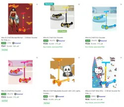 Miss Chief Kids Scooters @ Starting ₹547