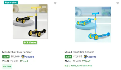 Image of Miss Chief Kids Scooters Starting @ ₹559