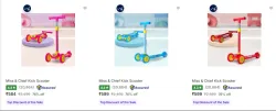 Miss & Chief Kids Scooters Starting @ ₹584