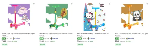 Image of Miss & Chief Kids Scooters upto 81% Discount