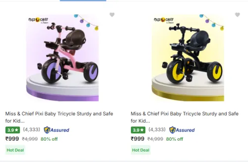 Image of Miss Chief Tricycles Minimum 60% Discount