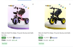 Miss Chief Tricycles Minimum 60% Discount