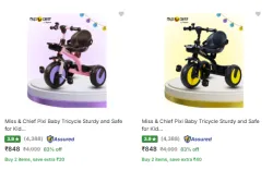 Miss Chief Tricycles @ Starting ₹848