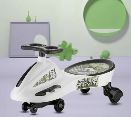 Image of Miss & Chief Voyager-Panda Swing and Magic Car Ride-On