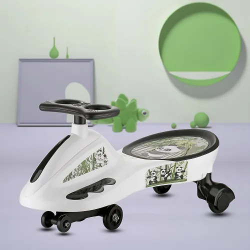 Image of Miss & Chief Voyager-Panda Swing and Magic car for kids Boys & Girls Rideons