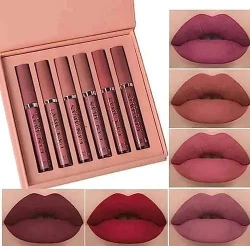 Image of MISS ROSE lipstick set 6-