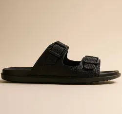 missas group  Men Sandal  (Black , 8)